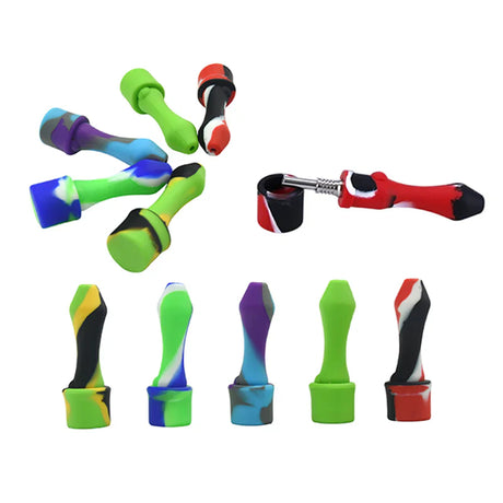 5" Printed Silicone Nectar Collector (Mst 4011) Nectar Collector The MST