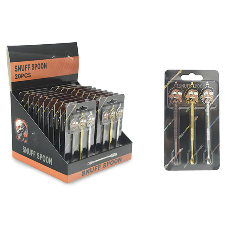 MST4060 - Snuff Spoon(Normal Color Finish) Cap · Dabber · Insert · Clip · Nail The MST Cartoon B