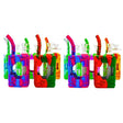 MSTS121 - Geometric Box Silicone Bongs Resin · Silicone · Plastic Bong The MST Default Title