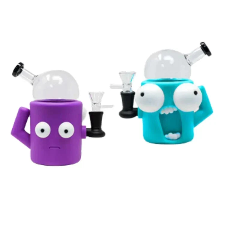 MSTS144 - Monster Mug Silicone and Glass Water Pipe Bong Resin · Silicone · Plastic Bong The MST Default Title