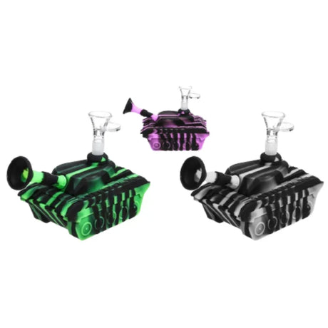 MSTS182 - Military Tank Silicone Water Bong Resin · Silicone · Plastic Bong The MST Default Title