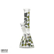 10" Mask Beaker Bong - 5mm Thick Glass Glass Bong Castle Glassworks Default Title
