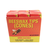 BEESWAX TIPS™ 1-1/4 PRE ROLLED CONES BOX OF 21