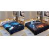 Digital Printed Single layer 2ply Licensed Fleece Blanket [Combo-C] Blanket Canadian Distributor Bear