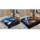 Digital Printed Single layer 2ply Licensed Fleece Blanket [Combo-C] Blanket Canadian Distributor Bear
