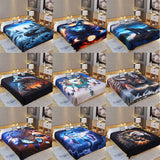Digital Printed Single layer 2ply Licensed Fleece Blanket [Combo-C] Blanket Canadian Distributor