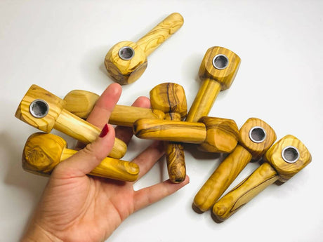 VOW | Olive Wood Apple Pipe/Smoker's Gift