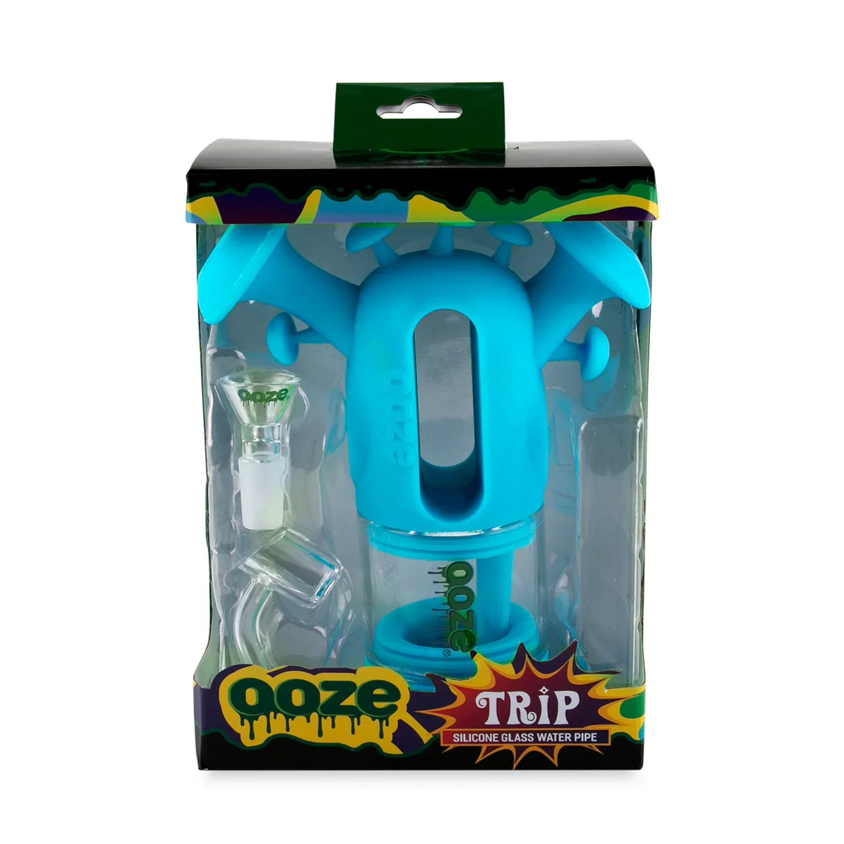 Ooze | Trip Pipe Silicone Water Bubbler & Dab Rig