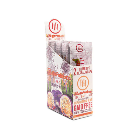 High Hemp | Organic Wraps Wraps – 2 Count (25 Packs / Box) Leaf Wrap LEHIGH WHOLESALE FLORA PASSION