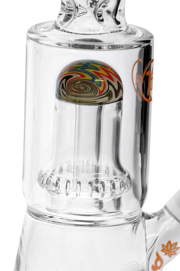 Preemo | 11" Showerhead Perc Mini [P014] Glass Bong preemo