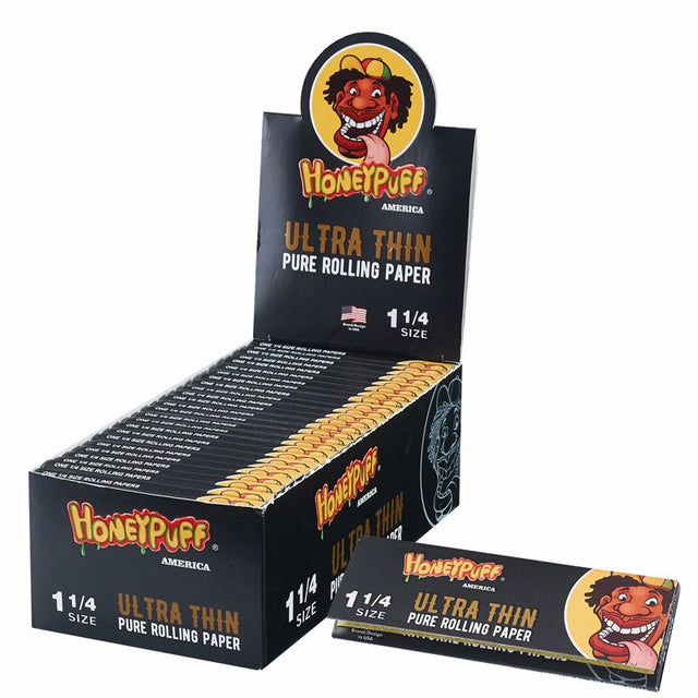 Honey Puff | Rolling Paper – Ultra Thin [P1181-01] 1 - 1/4" Size Canadian Distributor