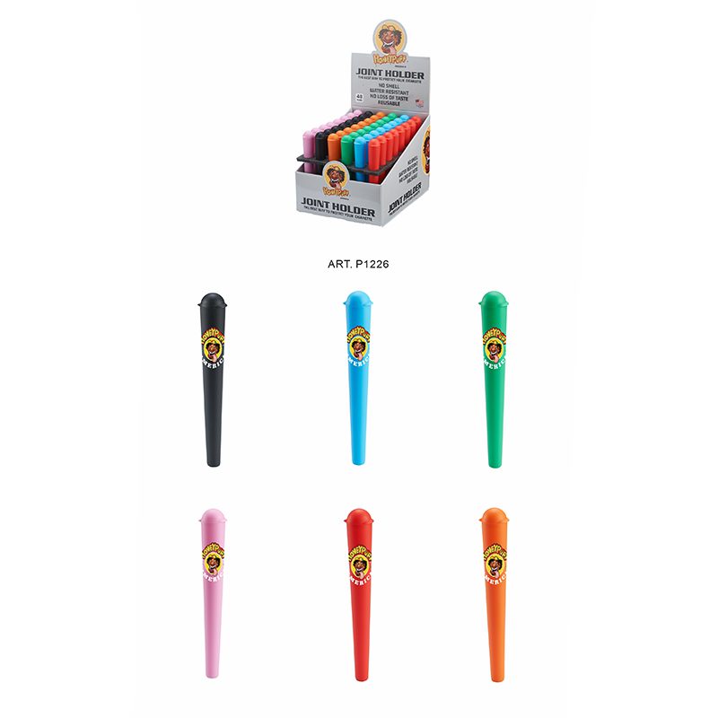 Honey Puff | Plastic Joint Holder – Assorted - 48/display [P1126]