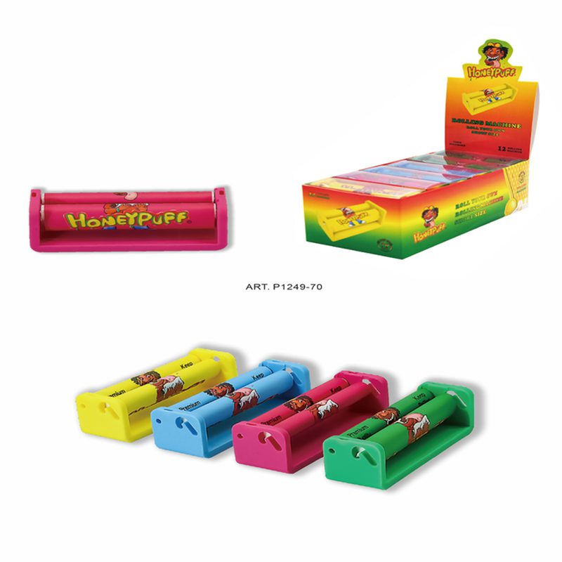 Honey Puff | Plastic Paper Rolling Machine [P1249-70] Roller Canadian Distributor 70mm