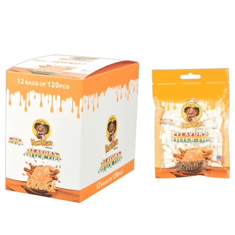Honey Puff | Flavored Filter Tips – Box of 12 [P1296] Filter Tip Canadian Distributor Orange