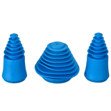 Honey Puff | Cleaner Plugs + Caps – Display of 6 [P1313] Cleaning Plug · Cap Canadian Distributor Blue