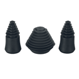 Honey Puff | Cleaner Plugs + Caps – Display of 6 [P1313] Cleaning Plug · Cap Canadian Distributor Black