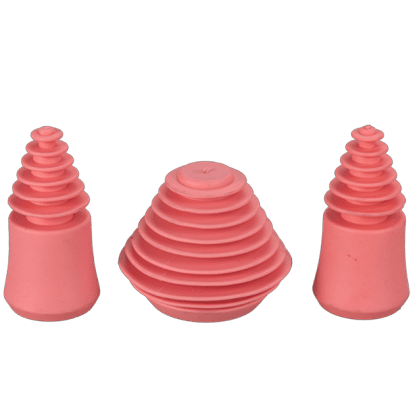 Honey Puff | Cleaner Plugs + Caps – Display of 6 [P1313] Cleaning Plug · Cap Canadian Distributor Pink