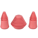 Honey Puff | Cleaner Plugs + Caps – Display of 6 [P1313] Cleaning Plug · Cap Canadian Distributor Pink