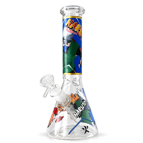 10" Ninja Anime Glass Beaker Glass Bong Super Supplys Inc B