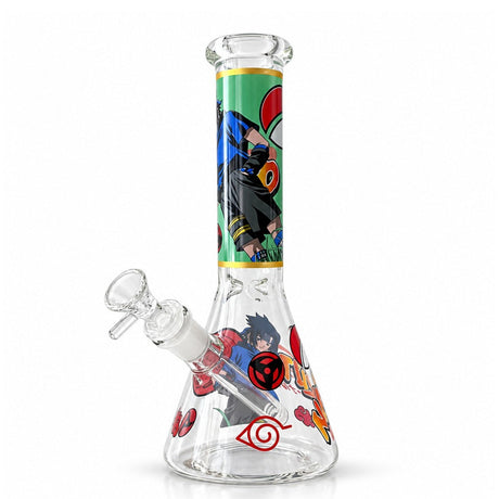 10" Ninja Anime Glass Beaker Glass Bong Super Supplys Inc C