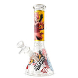 10" Ninja Anime Glass Beaker Glass Bong Super Supplys Inc D