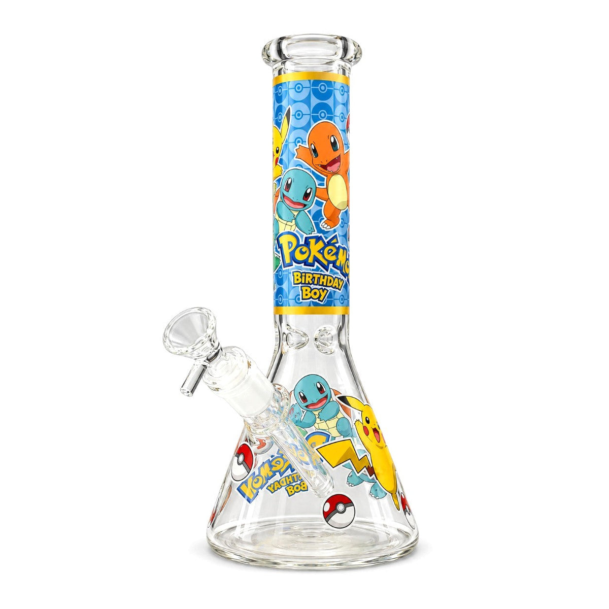 10" Monster-Themed Beaker Glass Bong – Assorted Designs Glass Bong Super Supplys Inc