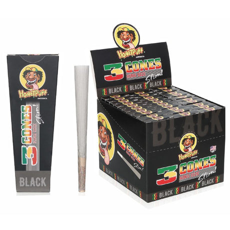 HoneyPuff | Pre-Rolled Cones – Slim Colored Paper (King Size, 20 Packs/Display) [P8203]