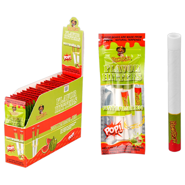 Honey Puff | Flavor Hitters (Box of 20) Pre-rolled Cone (Display Pack) Canadian Distributor Watermelon