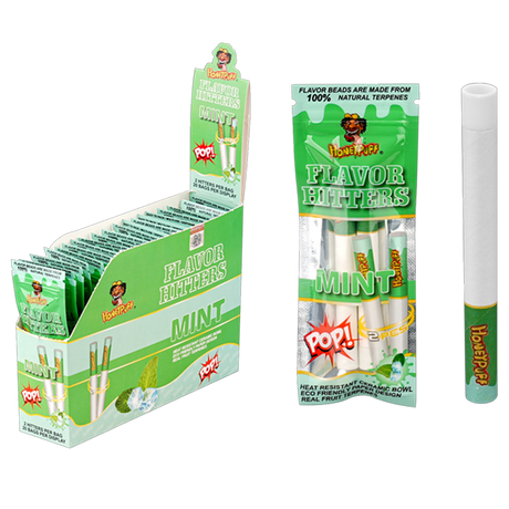 Honey Puff | Flavor Hitters (Box of 20) Pre-rolled Cone (Display Pack) Canadian Distributor Mint