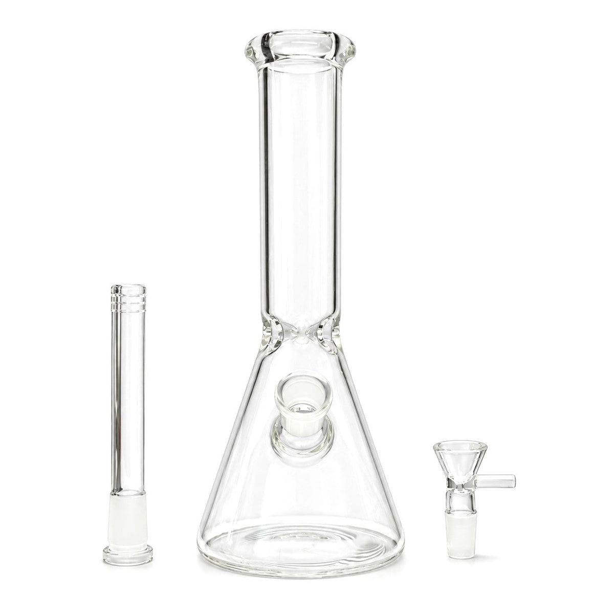 10" Classic Clear Beaker Bong Glass Bong Super Supplys Inc