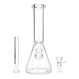 10" Classic Clear Beaker Bong Glass Bong Super Supplys Inc