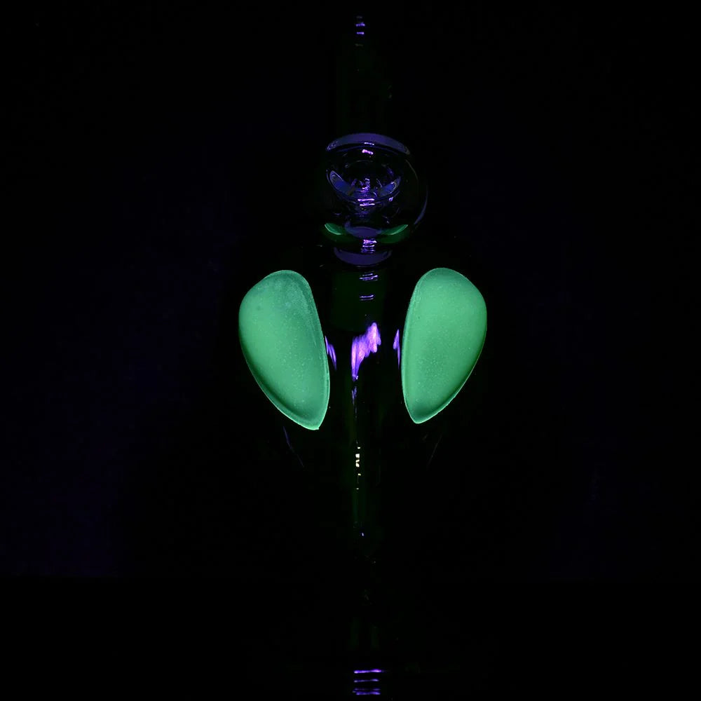 Hemper | 8.5" Alien Head Bong – Glow-in-the-Dark Eyes [PP5401XL] Glass Bong Smoking Cat Distribution