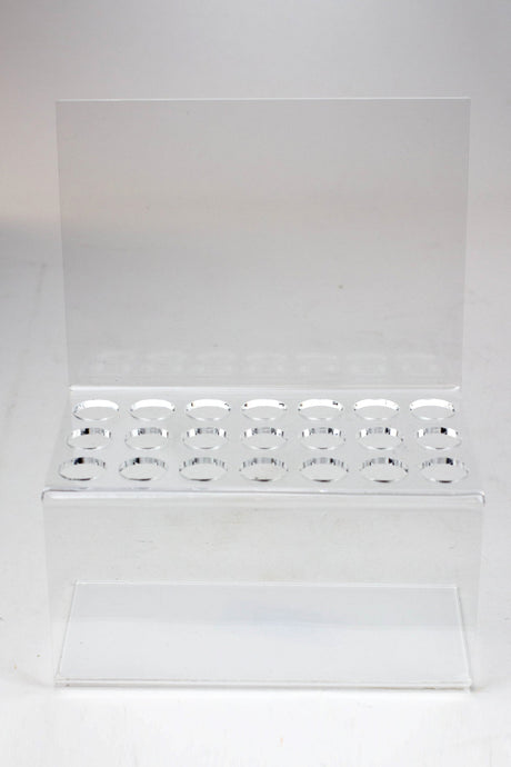 21 PRE-ROLL Joint Tube Display-Clear - One Wholesale