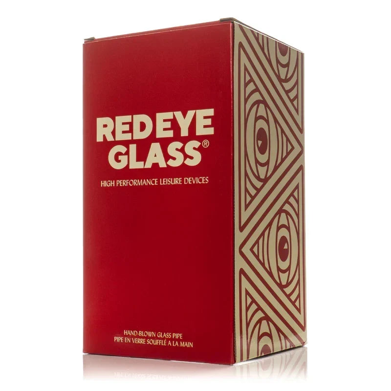 SC Red Eye Glass 8" Beaker Bong with Decorative Gift Box included