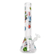SC Red Eye Glass 15" Glow in the Dark Lost in Space Beaker Bong