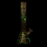 SC Red Eye Glass 15" Glow in the Dark Lost in Space Beaker Bong