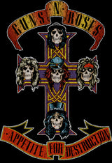 Guns N’ Roses | Authentic "Appetite For Destruction" Hoodie (officially licensed) Hoodie Smoking Cat Distribution