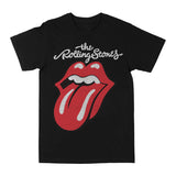 Rolling Stones | “Solid Tongue” Unisex Black T-Shirt - Officially Licensed
