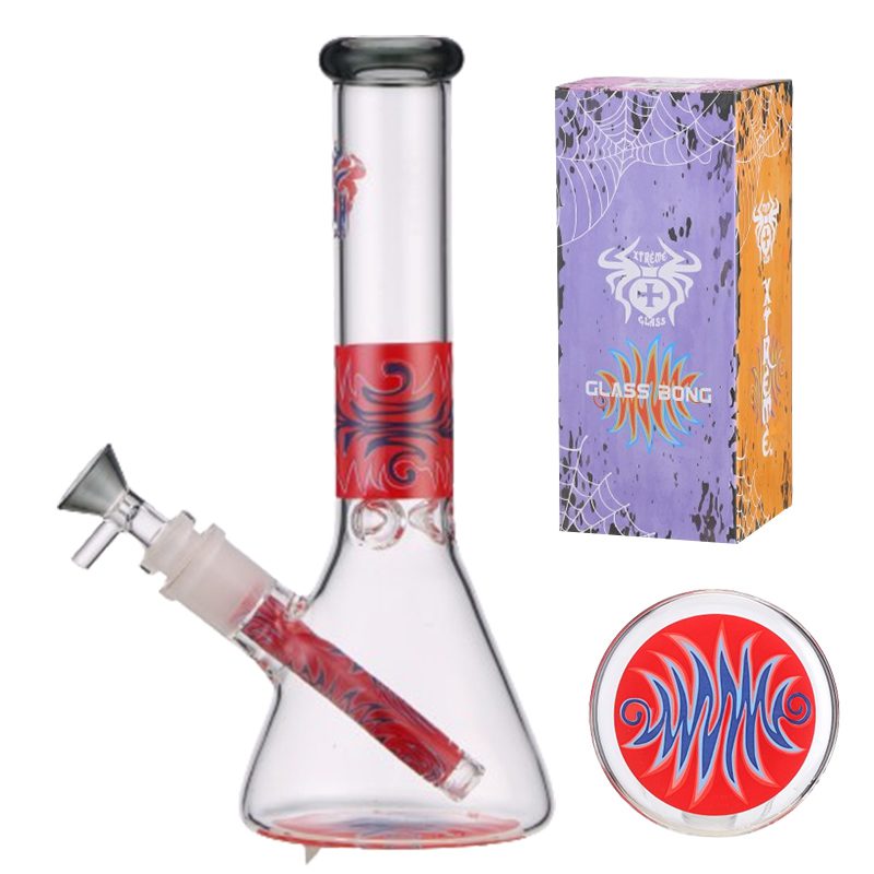 Xtreme | 10" Glass water bong [K4]