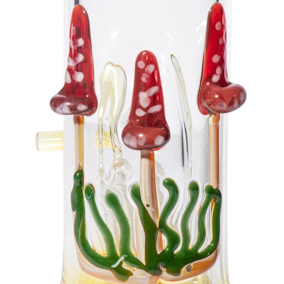 Red Eye Glass® | 9" Mushroom Beaker [9915] Glass Bong Smoking Cat Distribution