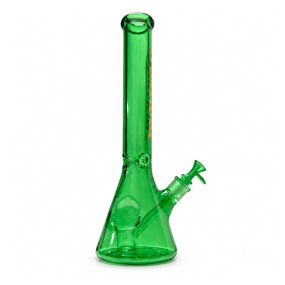 Fortune | 18" 7mm Beaker w/ Lighter Pocket Glass Bong Fortune