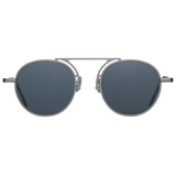 Premium K-Designed Sunglasses - Round S Sunglasses EyeEye Silver