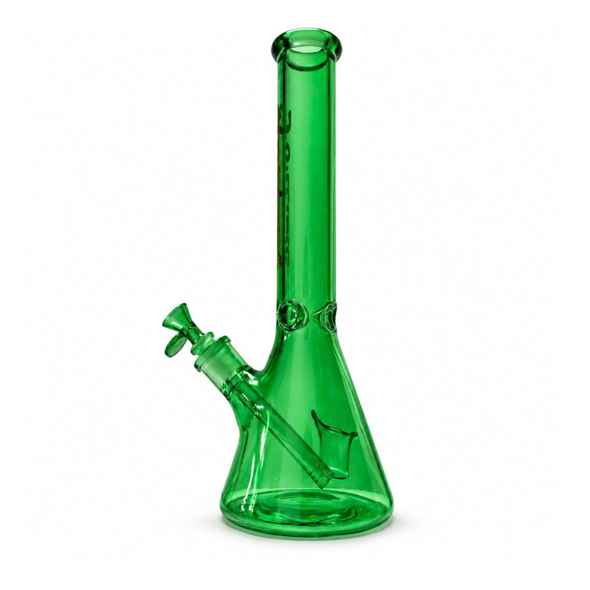 Fortune | 18" 7mm Beaker w/ Lighter Pocket Glass Bong Fortune