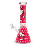 10" Character Fashion Beaker Glass Water Pipe Glass Bong Super Supplys Inc