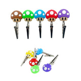 Silicone Mushroom Roach Clip Jar of 50 [SMKE-035] Holder Canadian Distributor