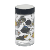 180ml Glass Storage Jar with Sticker Design – Compact & Stylish [SMKZ-145] Jar Canadian Distributor UFO