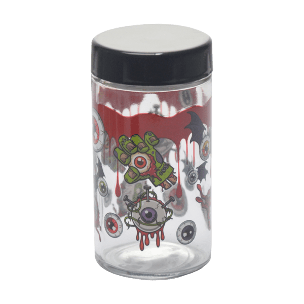 180ml Glass Storage Jar with Sticker Design – Compact & Stylish [SMKZ-145] Jar Canadian Distributor Poisonous mushrooms