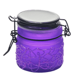 Spider Web Design Glass Storage Jar – Purple-Multiple Sizes Available [SMKZ-139] Jar Canadian Distributor 90 ml
