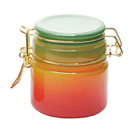 Rainbow Color Glass Storage Jar-Multiple Sizes Available [SMKZ-140] Jar Canadian Distributor 90 ml