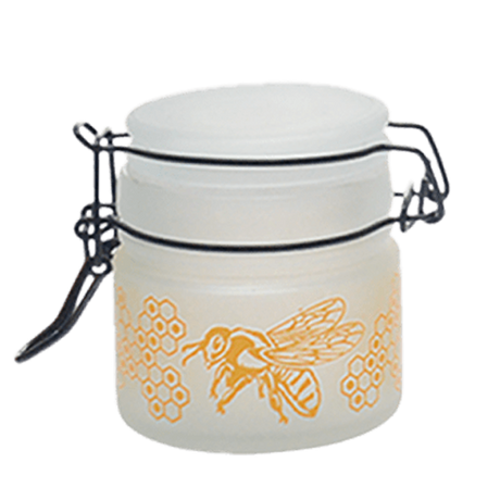 Honey Bee Glass Storage Jar-Multiple Sizes Available [SMKZ-143] Jar Canadian Distributor 90 ml